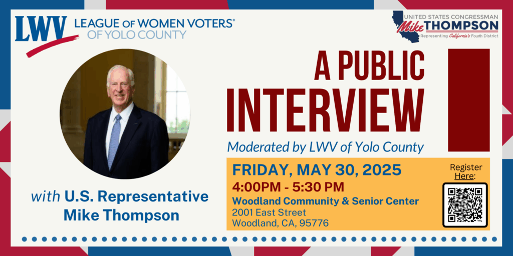 A Public Interview with State Representative Mike Thompson May 30, 2025