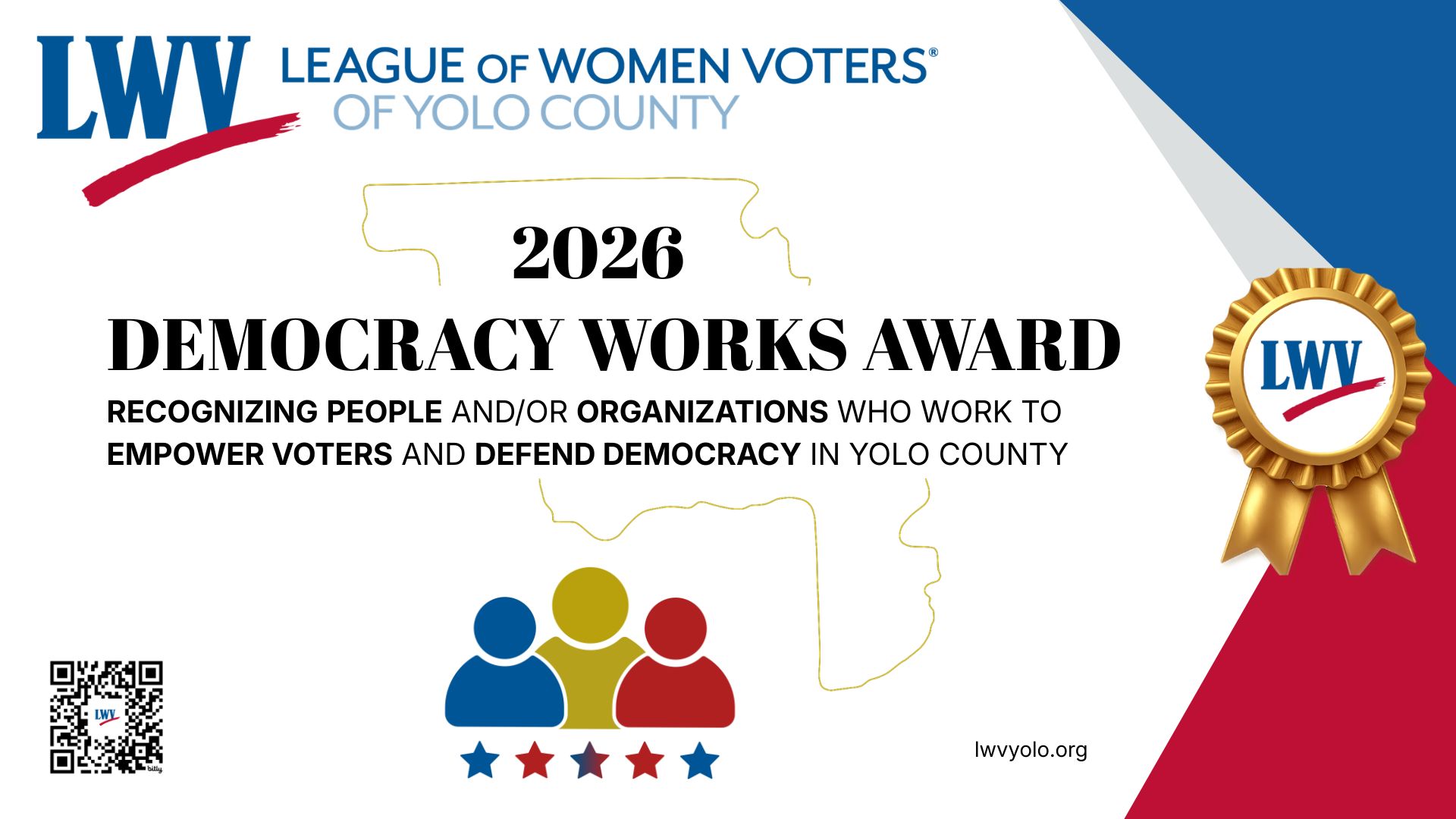 2026 Democracy Works Award Nominations are OPEN