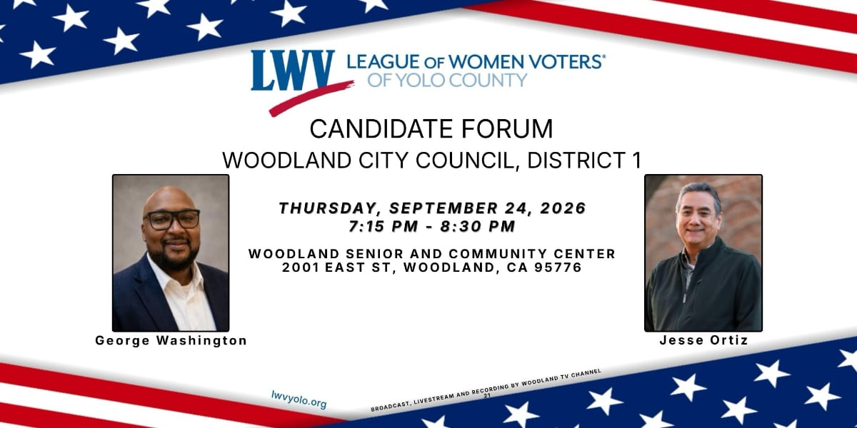 Candidate Forum 2026: Woodland City Council