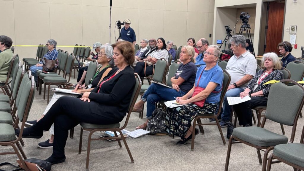 Woodland School District forum audience