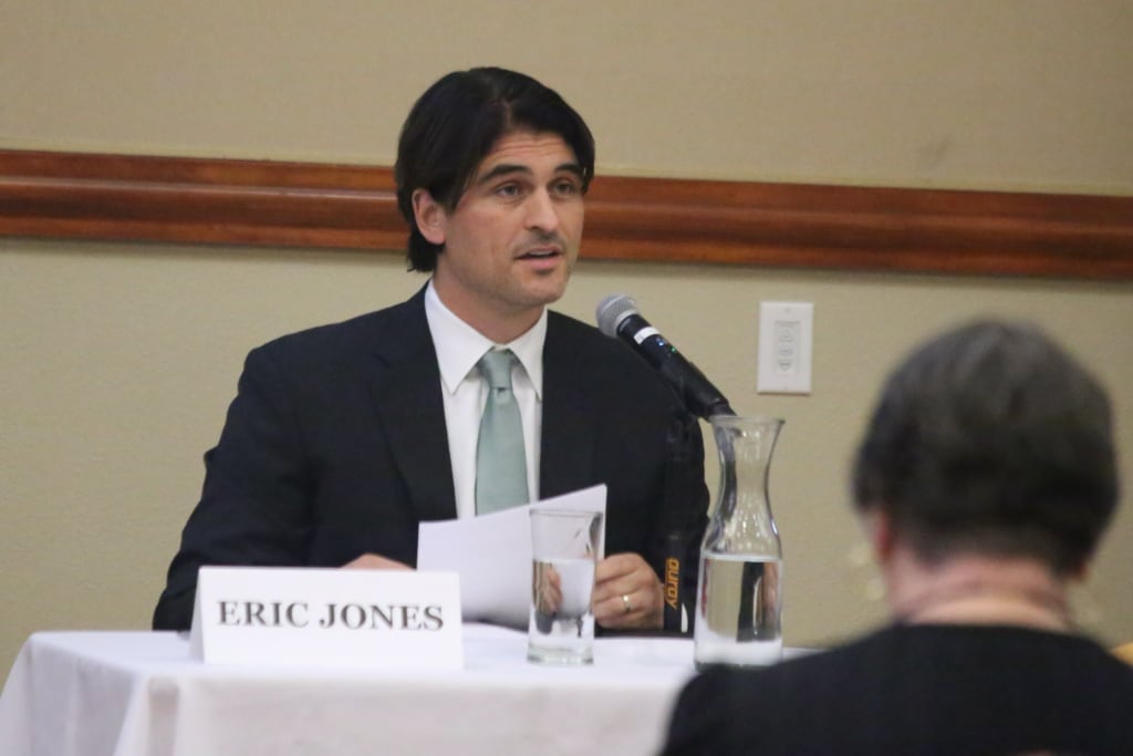 LWVYC forum 2026 House Rep candidate Eric Jones