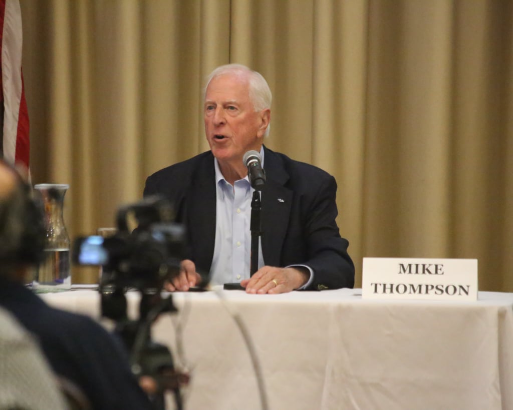 LWVYC forum 2026 House Rep candidate Mike Thompson