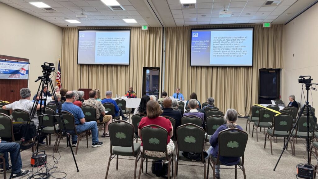 LWVYC candidate forum at Woodland Community & Senior Center 2026